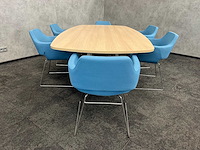 Vitra joyn / deberen - 6p vergaderset 250x130 - afbeelding 1 van  24