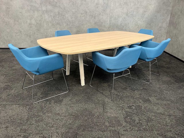 Vitra joyn / deberen - 6p vergaderset 250x130 - afbeelding 18 van  24