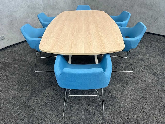 Vitra joyn / deberen - 6p vergaderset 250x130 - afbeelding 19 van  24