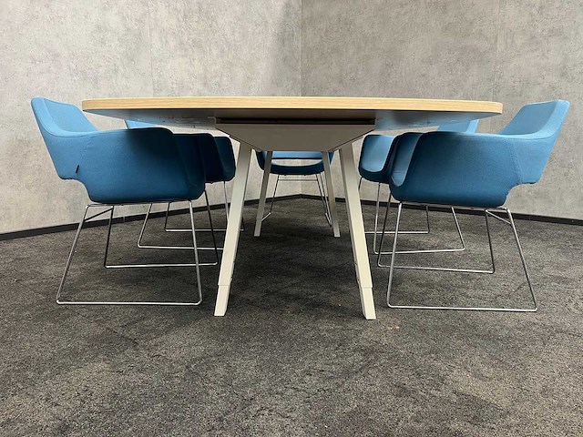 Vitra joyn / deberen - 6p vergaderset 250x130 - afbeelding 21 van  24