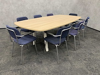 Vitra joyn/ gispen - 8 persoons design conferentieset 240x120 - afbeelding 7 van  25