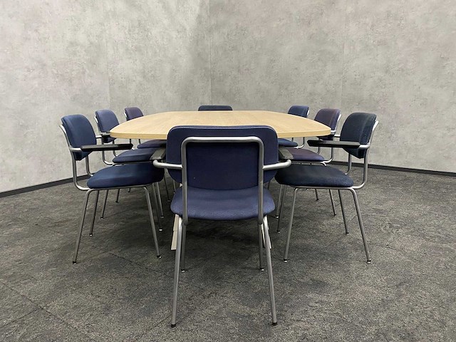 Vitra joyn/ gispen - 8 persoons design conferentieset 240x120 - afbeelding 8 van  25