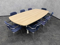 Vitra joyn/ gispen - 8 persoons design conferentieset 240x120 - afbeelding 10 van  25