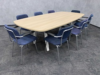 Vitra joyn/ gispen - 8 persoons design conferentieset 240x120 - afbeelding 1 van  25