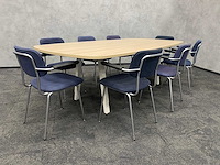Vitra joyn/ gispen - 8 persoons design conferentieset 240x120 - afbeelding 13 van  25