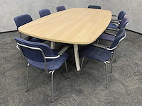 Vitra joyn/ gispen - 8 persoons design conferentieset 240x120 - afbeelding 14 van  25