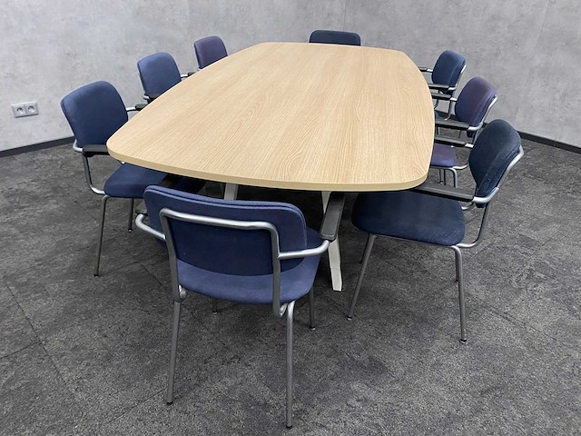 Vitra joyn/ gispen - 8 persoons design conferentieset 240x120 - afbeelding 15 van  25