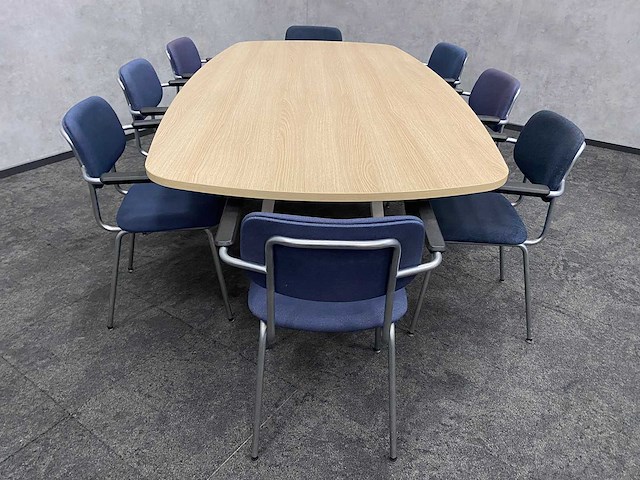 Vitra joyn/ gispen - 8 persoons design conferentieset 240x120 - afbeelding 16 van  25