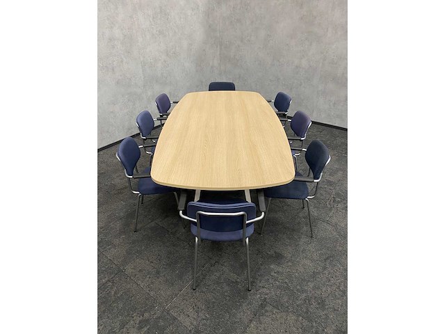 Vitra joyn/ gispen - 8 persoons design conferentieset 240x120 - afbeelding 18 van  25