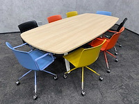 Vitra joyn/ gispen - 8 persoons design conferentieset 240x120 - afbeelding 11 van  25