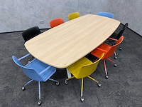Vitra joyn/ gispen - 8 persoons design conferentieset 240x120 - afbeelding 13 van  25