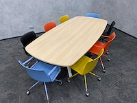 Vitra joyn/ gispen - 8 persoons design conferentieset 240x120 - afbeelding 15 van  25