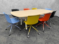 Vitra joyn/ gispen - 8 persoons design conferentieset 240x120 - afbeelding 12 van  25