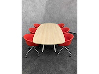 Vitra joyn/ hay - 6 persoons design conferentieset 240x120 - afbeelding 2 van  16