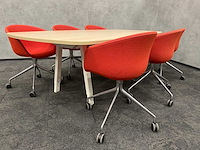 Vitra joyn/ hay - 6 persoons design conferentieset 240x120 - afbeelding 12 van  16