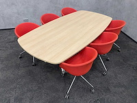 Vitra joyn/ hay - 6 persoons design conferentieset 240x120 - afbeelding 15 van  16