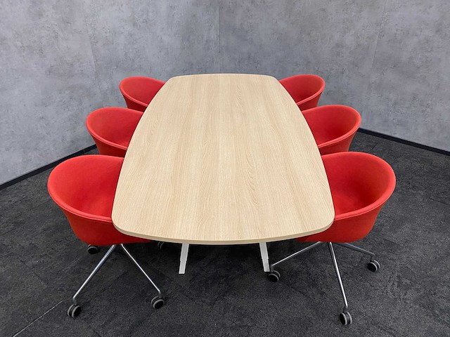 Vitra joyn/ hay - 6 persoons design conferentieset 240x120 - afbeelding 16 van  16