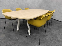 Vitra joyn/ kave - 6 persoons design conferentieset 240x120 - afbeelding 1 van  17