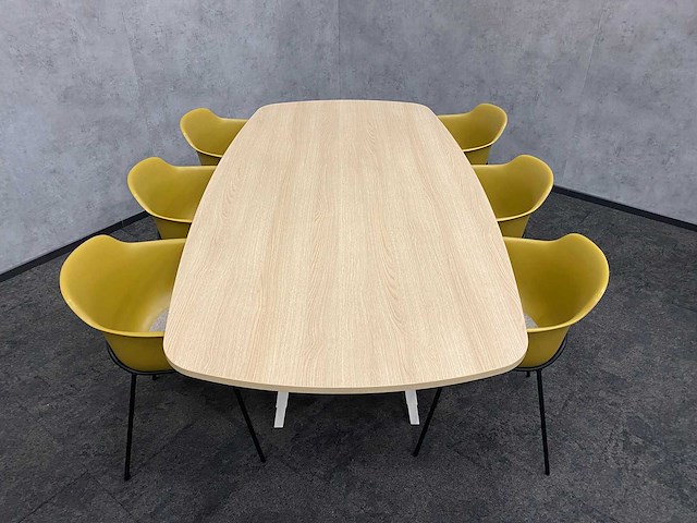 Vitra joyn/ kave - 6 persoons design conferentieset 240x120 - afbeelding 16 van  17