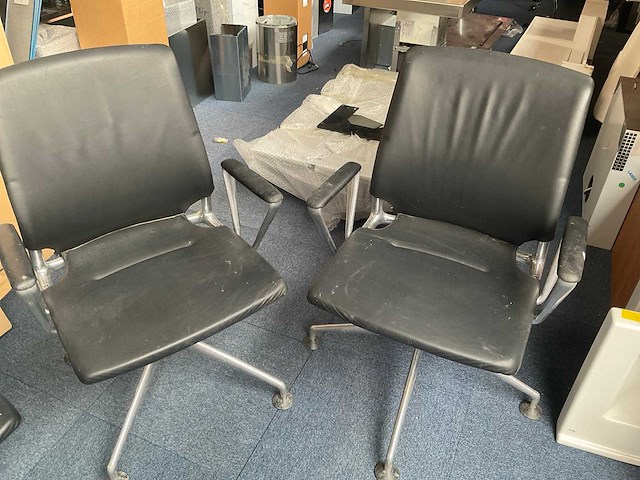 Vitra meda chair (4x) - afbeelding 7 van  8