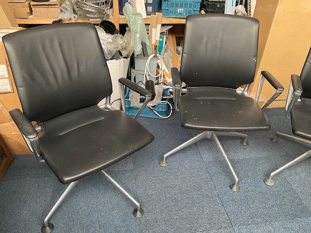 Vitra meda chair (4x) - afbeelding 8 van  8