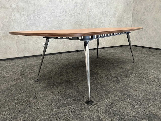 Vitra medamorph/ bontempi - 6p design conferentieset 240x120 - afbeelding 8 van  15