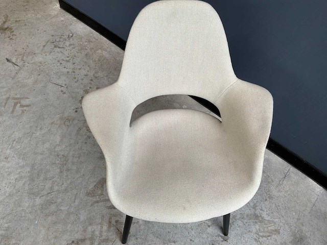 Vitra organic creme wit stoel - afbeelding 4 van  5