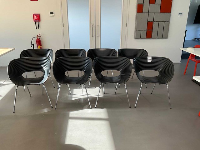 Vitra tom vac chair (8x) - afbeelding 1 van  2