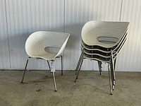 Vitra tom vac eetkamerstoel (5x)