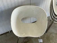 Vitra tom vac eetkamerstoel (5x) - afbeelding 1 van  4