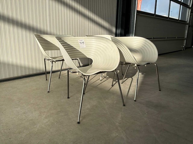 Vitra tom vac fauteuil (4x) - afbeelding 3 van  7