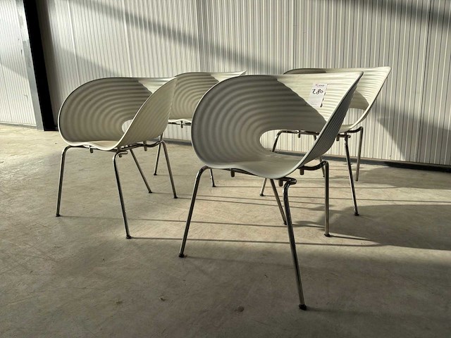 Vitra tom vac fauteuil (4x) - afbeelding 1 van  7