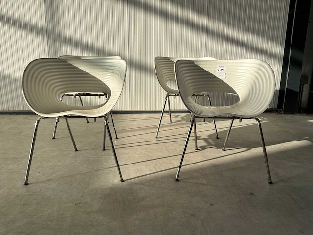 Vitra tom vac fauteuil (4x) - afbeelding 2 van  7