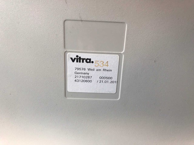 Vitra unix chair bureaustoel - afbeelding 4 van  4