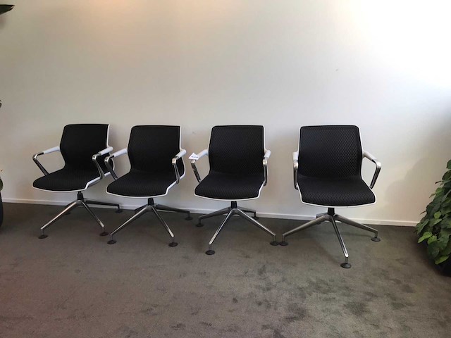 Vitra unix chair vergaderstoel (4x) - afbeelding 5 van  6
