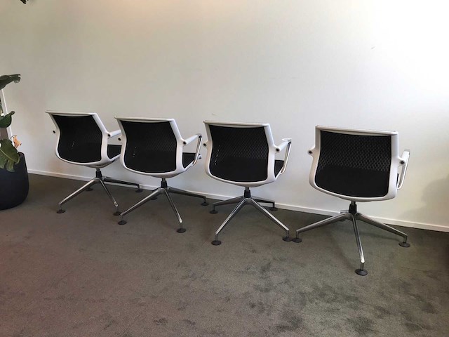 Vitra unix chair vergaderstoel (4x) - afbeelding 3 van  6