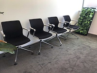 Vitra unix chair vergaderstoel (4x)