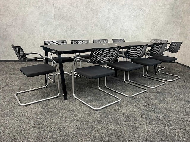 Vitra visavis - 10p vergaderset 280x90 - afbeelding 1 van  22