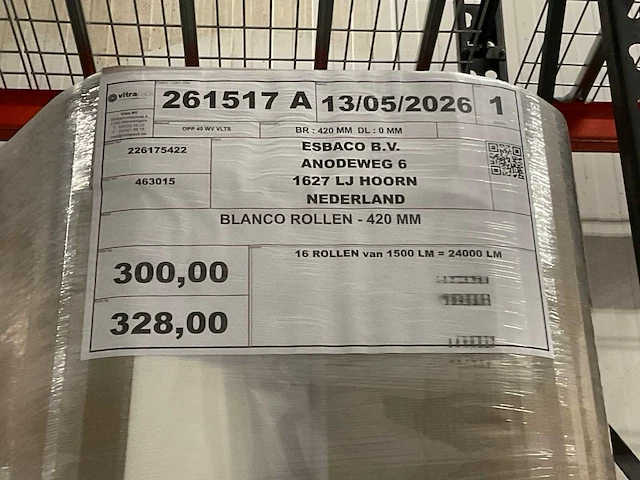 Vitrapack blanco rollen opp 40 wv vlts (16x) - afbeelding 2 van  2