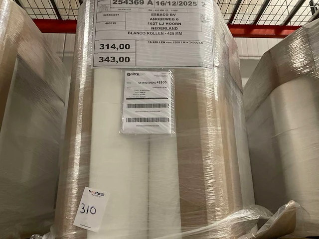 Vitrapack blanco rollen opp 40 wv vlts (16x) - afbeelding 1 van  2