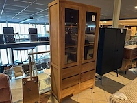 Vitrine kast tower, onbehandeld