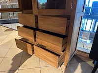 Vitrine kast tower, onbehandeld - afbeelding 3 van  5