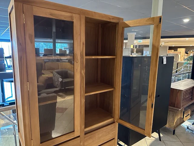 Vitrine kast tower, onbehandeld - afbeelding 4 van  5
