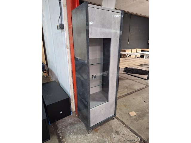 Vitrinekast - 180x59x41 cm - afbeelding 1 van  5