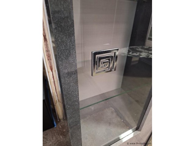 Vitrinekast - 180x59x41 cm - afbeelding 2 van  5