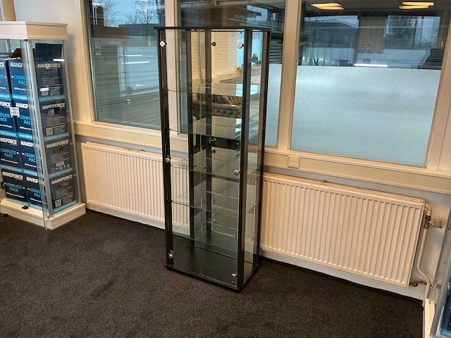 Vitrinekast - 35x62x169 cm - afbeelding 2 van  9