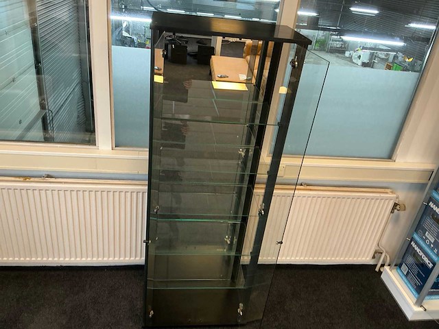Vitrinekast - 35x62x169 cm - afbeelding 4 van  9