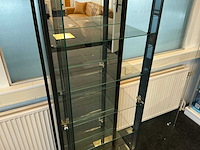 Vitrinekast - 35x62x169 cm - afbeelding 9 van  9