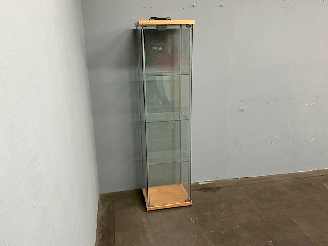 Vitrinekast - 40x35x163 cm - afbeelding 3 van  9