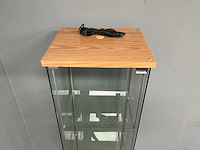 Vitrinekast - 40x35x163 cm - afbeelding 6 van  9